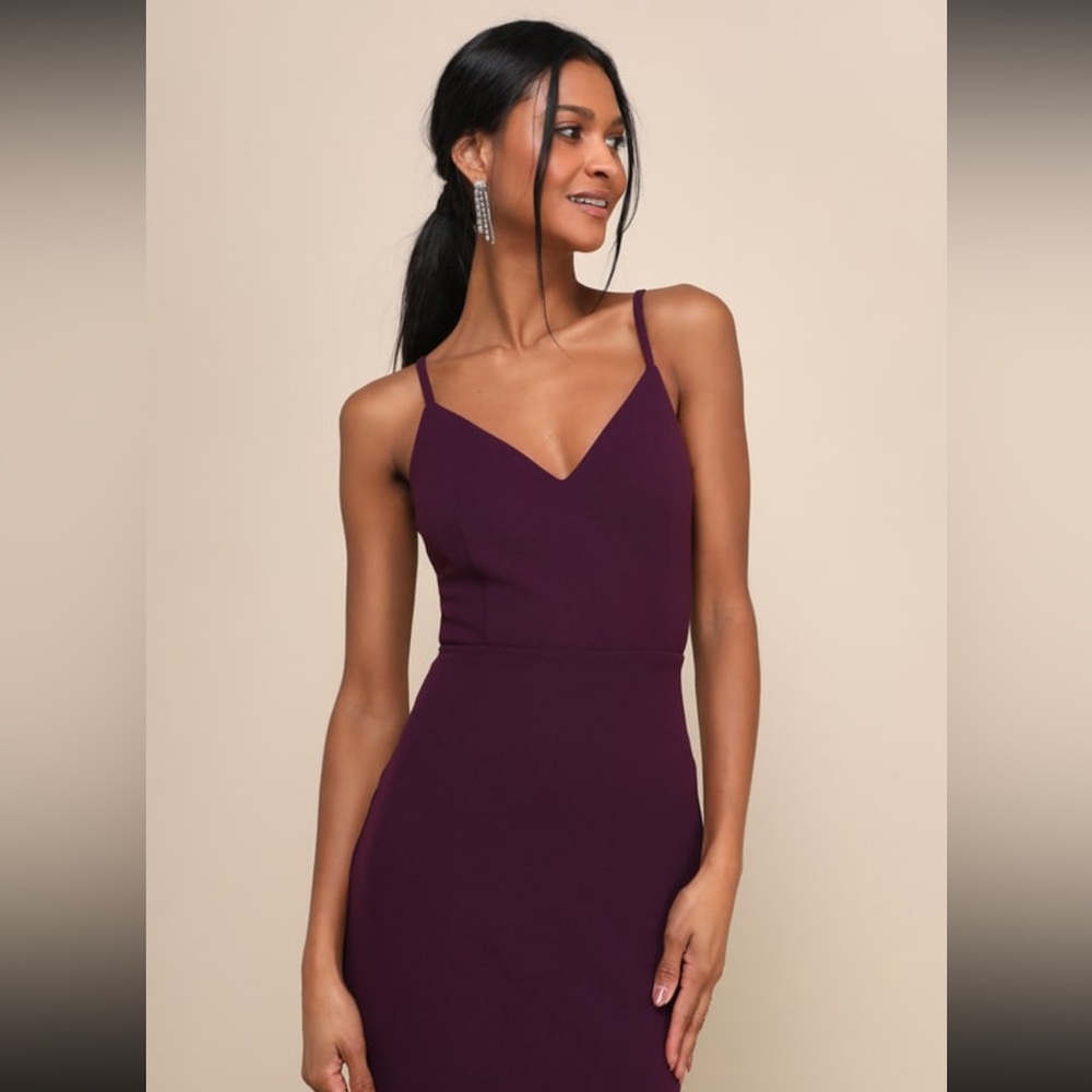 Lulu’s Formal Purple Dress